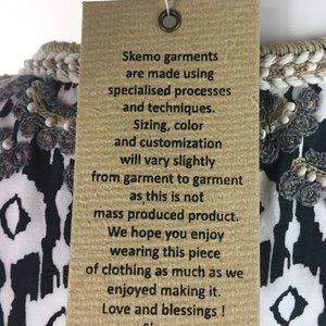 Anthropologie Dresses - Skemo Kids Ikat Short Kaftan Black Anthropologie Dresses - Skemo Kids Ikat Short Kaftan Black